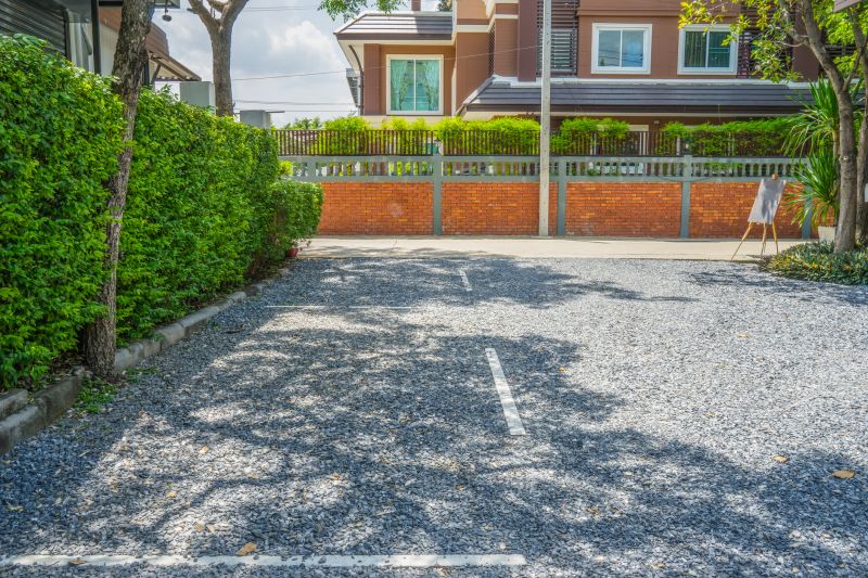 Parking Lot Gravel Paving