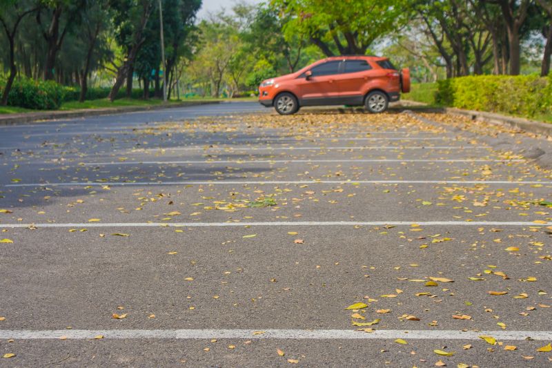 Parking Lot Gravel Paving